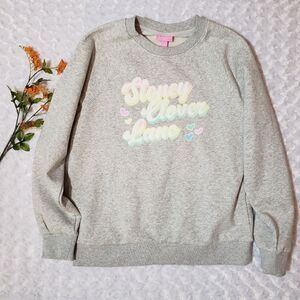 Stoney Clover Lane x Target size medium sweatshirt and hairbrush